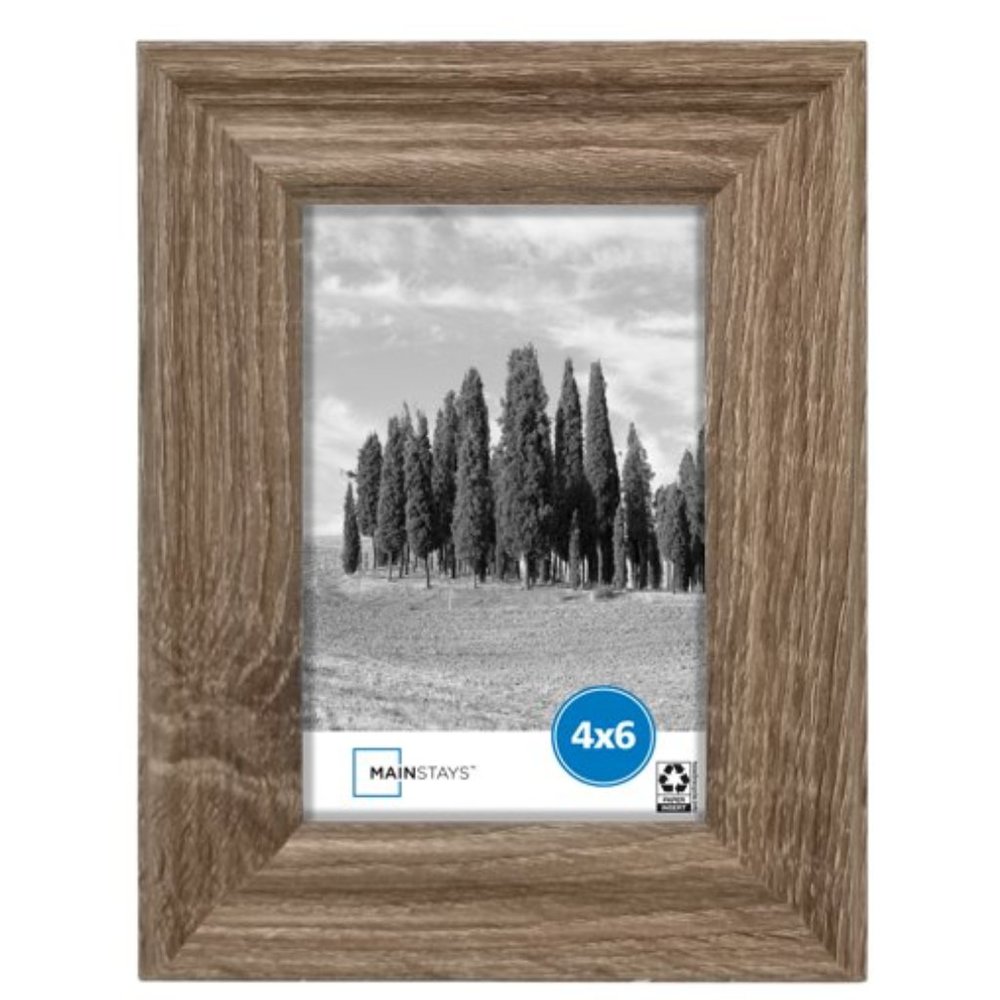 Mainstays Traditional 4x6 Rustic Gray 1.46" Gallery Wall Frame